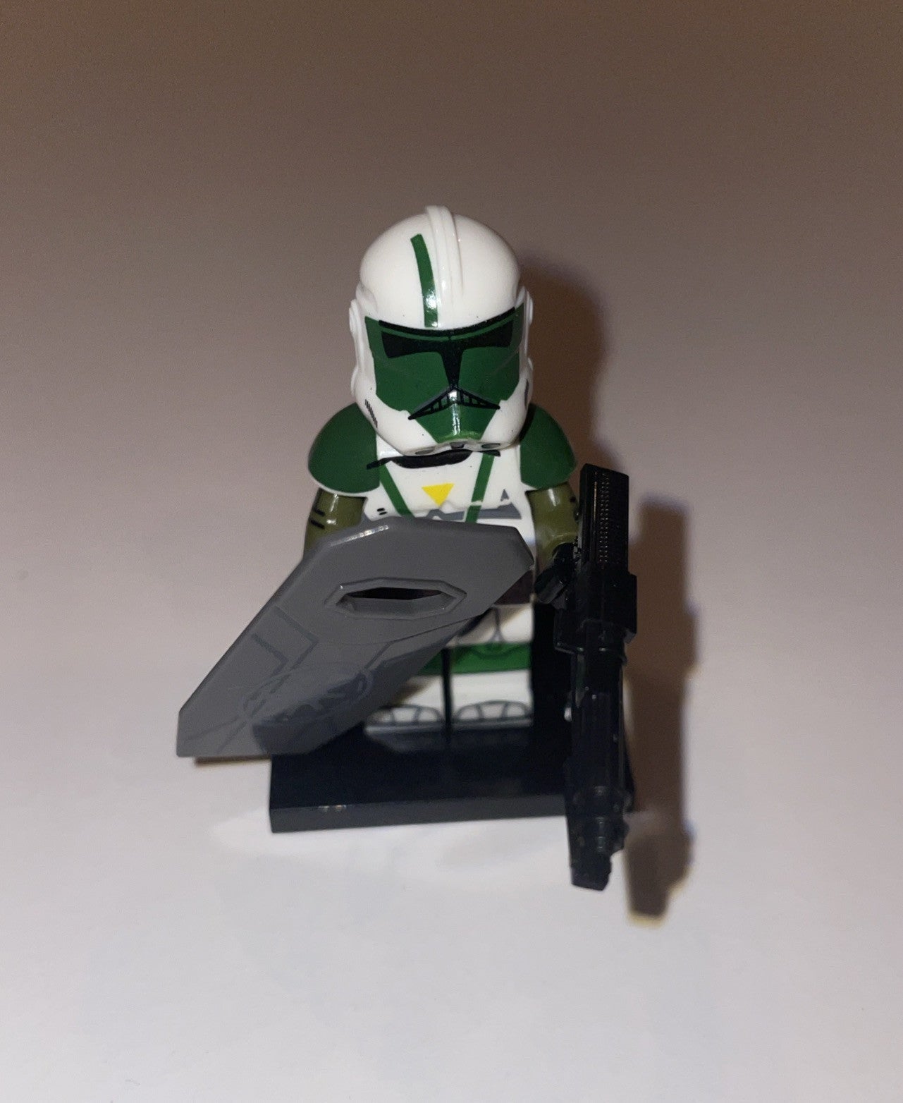 Custom Star Wars Doom Clone Trooper Minifigure With Shield
