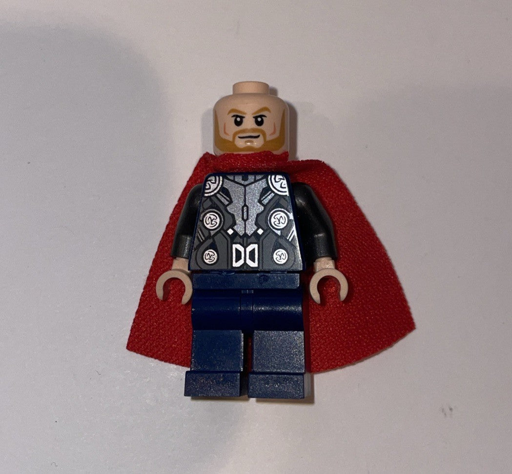 LEGO Genuine Thor Minifigure Super Hero Avengers - No hair