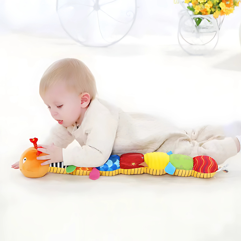 Musical Caterpillar Plush Baby Toy