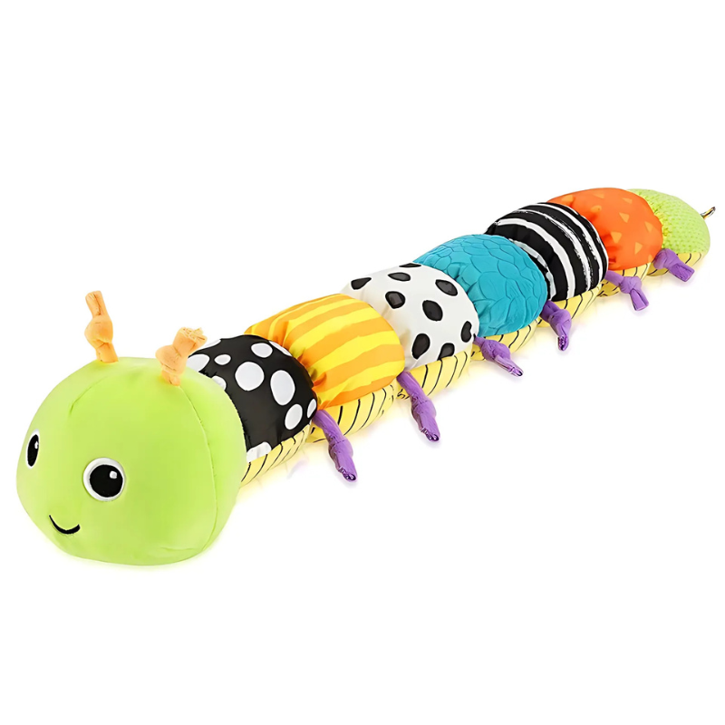 Musical Caterpillar Plush Baby Toy