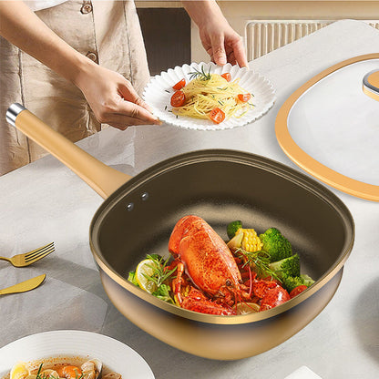 Titanium Nonstick Pot 30cm with Glass Lid