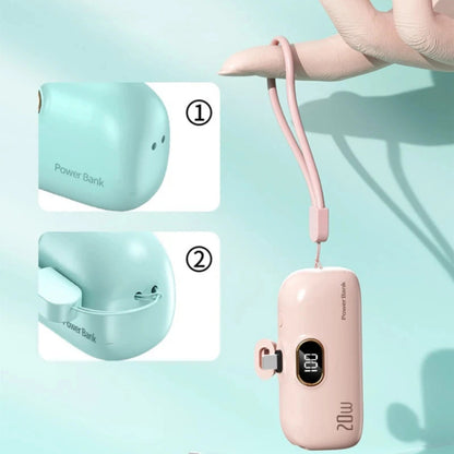 30000mAh Power Bank with LED Display & Dual Ports