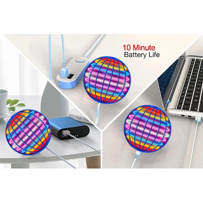 Hand-Controlled Flying Spinner, 360 Gyroscope