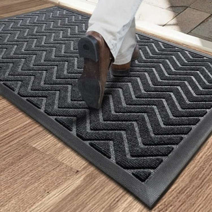 Chevron Dirt-Trap Doormat