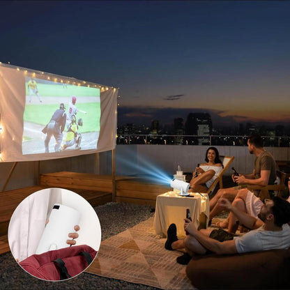 Portable 4K-Compatible Projector