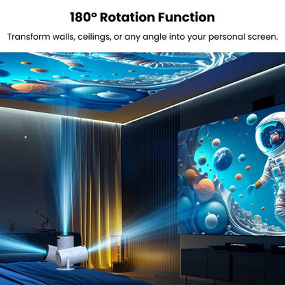 Portable 4K-Compatible Projector