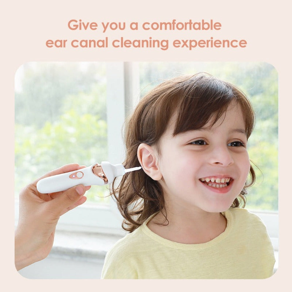 Ear Wax Vacuum with Light and Silicone Tips