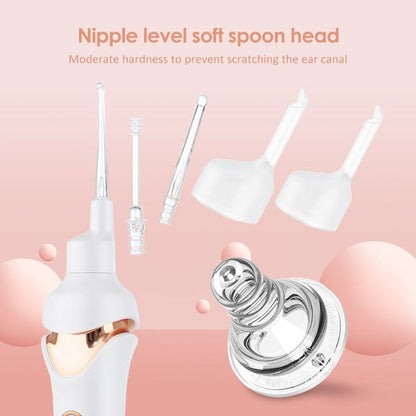 Ear Wax Vacuum with Light and Silicone Tips