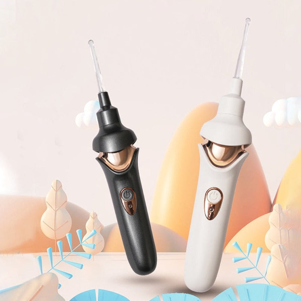 Ear Wax Vacuum with Light and Silicone Tips