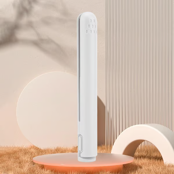 Portable Hair Straightener & Curler, Ceramic Plates