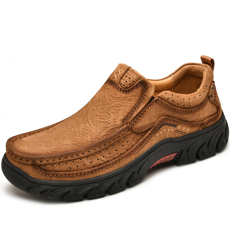 Orthopedic Ankle Boots, Black Leather Arch Support
