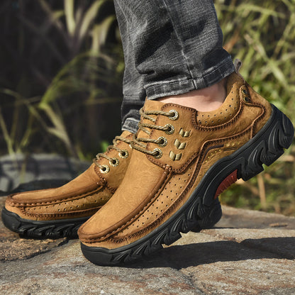 Orthopedic Ankle Boots, Black Leather Arch Support