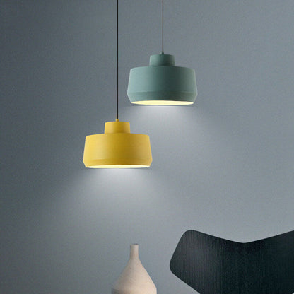 Macaron Candy Jar 1-Light Aluminum Pendant Light